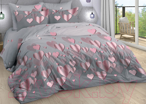 Изображение товара Комплект постельного белья Milanika Сияние 2сп (бязь)