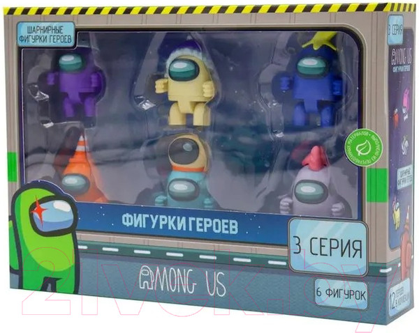 Изображение товара Набор фигурок коллекционных Among Us Оранжевый герой / AU6306A