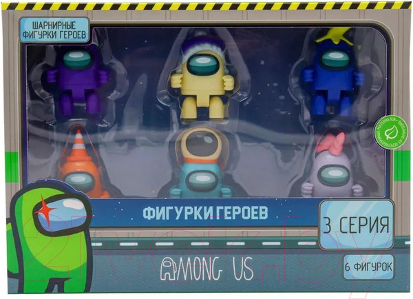 Изображение товара Набор фигурок коллекционных Among Us Оранжевый герой / AU6306A