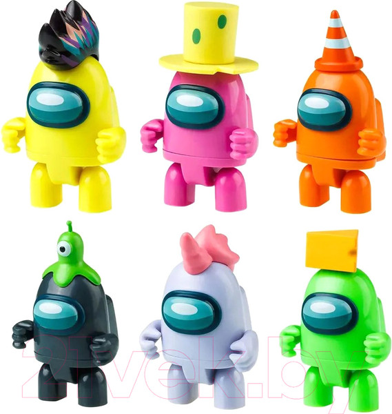 Изображение товара Набор фигурок коллекционных Among Us Розовый герой / AU6306B