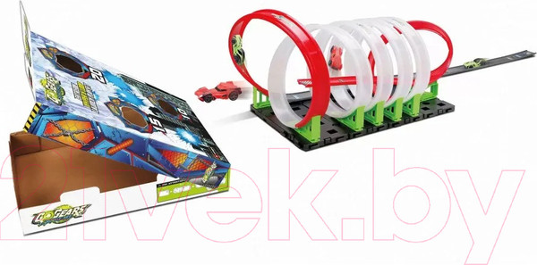 Изображение товара Автотрек Bburago Трек с мертвыми петлями / 18-30535