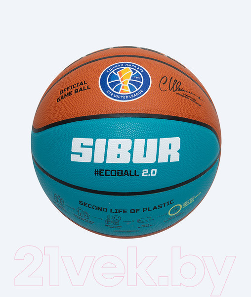 Изображение товара Баскетбольный мяч Jogel JB-1000 Ecoball 2.0 (размер 5)