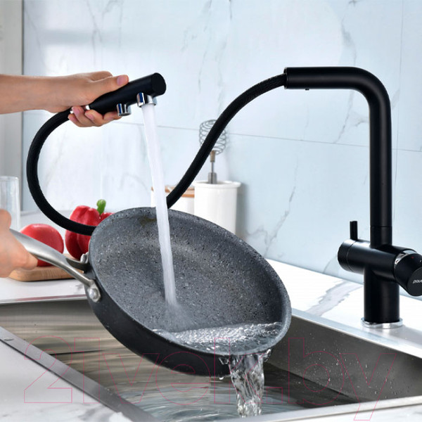 Изображение товара Смеситель Paulmark Serpentine Se213222-401 (антрацит)