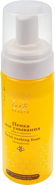 Изображение товара Пенка для умывания La and Te beaute Мед и молоко для комбинированной кожи LT-1268