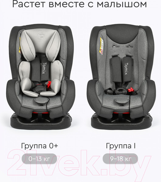 Изображение товара Автокресло Tomix Neon DS05 (серый)