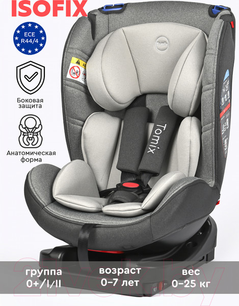Изображение товара Автокресло Tomix DS30 Isofix (серый)
