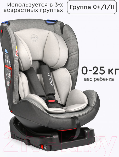 Изображение товара Автокресло Tomix DS30 Isofix (серый)