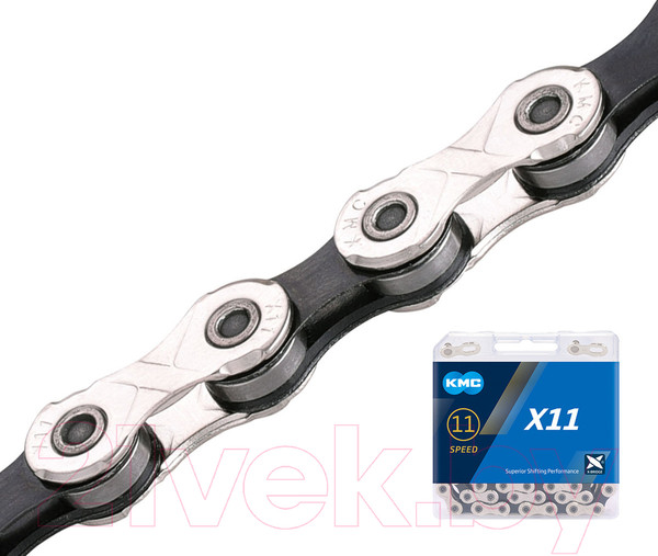 Изображение товара Цепь для велосипеда KMC 1/2 X11/128 X122L X10-122