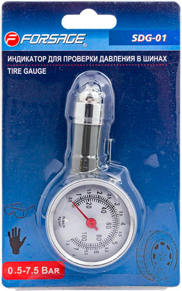 Изображение товара Манометр шинный Forsage F-SDG-01