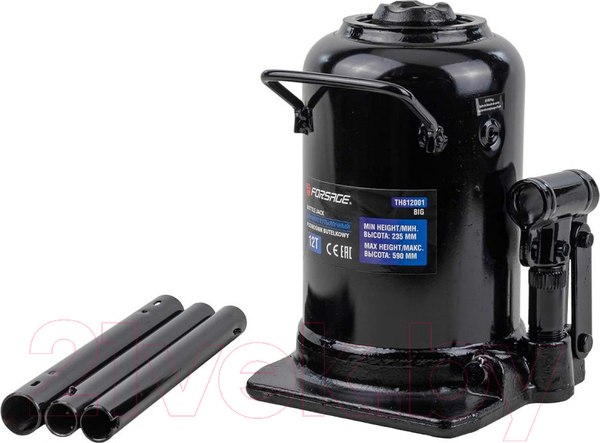 Изображение товара Бутылочный домкрат Forsage F-TH812001 BIG (12т)