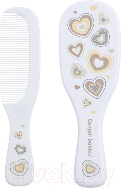 Изображение товара Набор для ухода за волосами детский Canpol Newborn Baby 7/406 (белый)