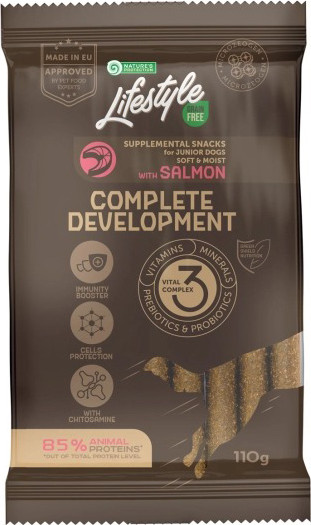 Изображение товара Лакомство для собак Nature's Protection Lifestyle Grain Free с лососем / KIKNPLS47204 (110г)