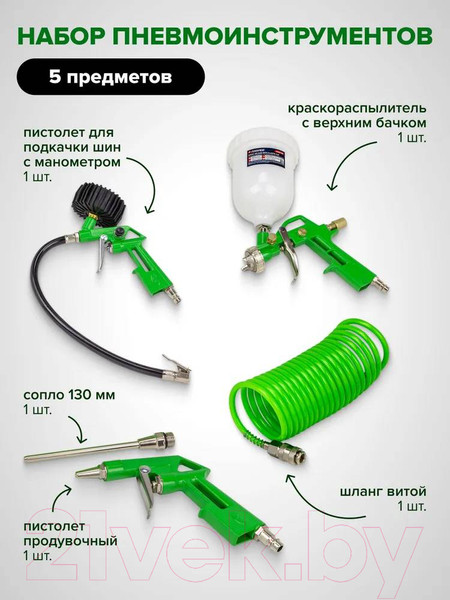 Изображение товара Пневматический краскопульт Forsage F-SGK-5 (58003)