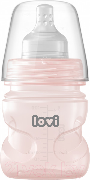 Изображение товара Бутылочка для кормления Lovi Trends / 21/565_pin (120мл)