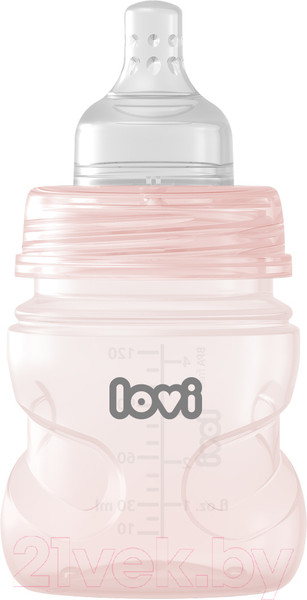 Изображение товара Бутылочка для кормления Lovi Trends / 21/565_pin (120мл)