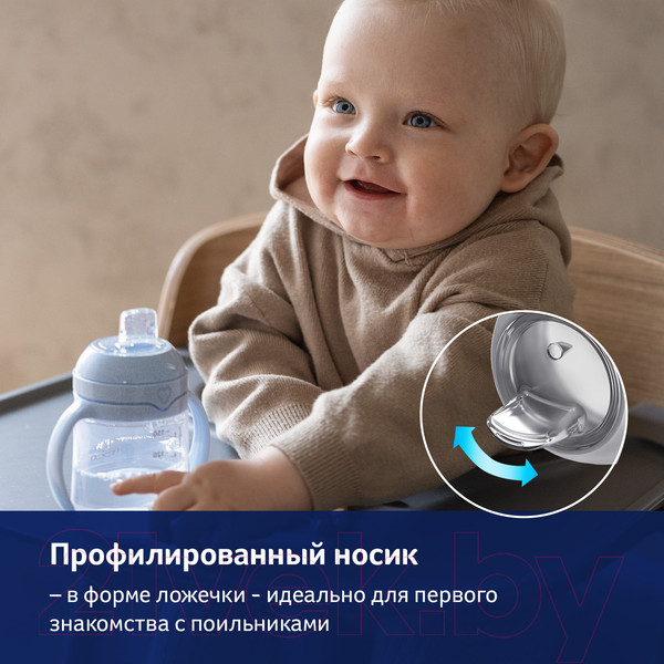 Изображение товара Поильник Lovi С мягким силиконовым носиком / 35/353 (150мл)
