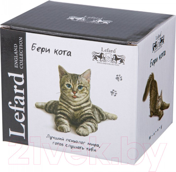 Изображение товара Кружка Lefard Бери кота / 85-1944