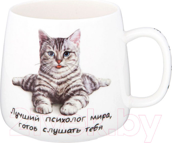Изображение товара Кружка Lefard Бери кота / 85-1944