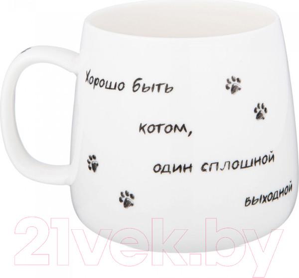 Изображение товара Кружка Lefard Бери кота / 85-1943