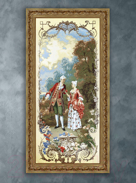 Изображение товара Картина Декарт Прогулка по саду 8Л3785 (в раме)