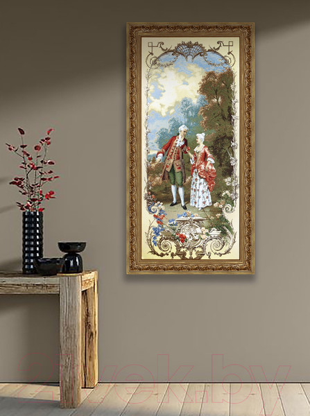 Изображение товара Картина Декарт Прогулка по саду 8Л3785 (в раме)