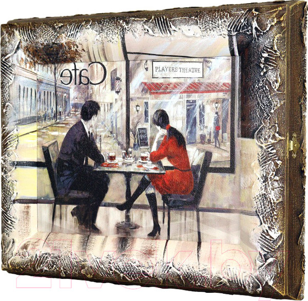 Изображение товара Ключница настенная Декарт Свидание в кафе 8Л2906