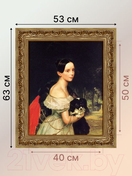 Изображение товара Картина Декарт 8Л3818 (в раме)