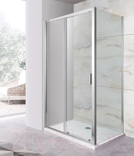 Изображение товара Душевой уголок PELICAN 90x120x190 / SSW020129+BP02090