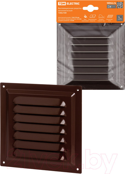 Изображение товара Решетка вентиляционная TDM SQ1807-0707