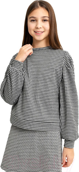 Изображение товара Лонгслив детский Mark Formelle 127919/1 (р.152-76, клетка виши)