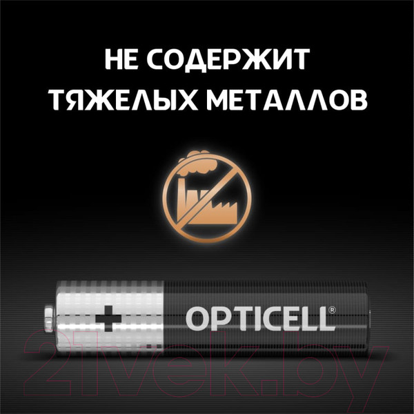Изображение товара Комплект батареек Opticell Basic AAA 5051011 (12шт)