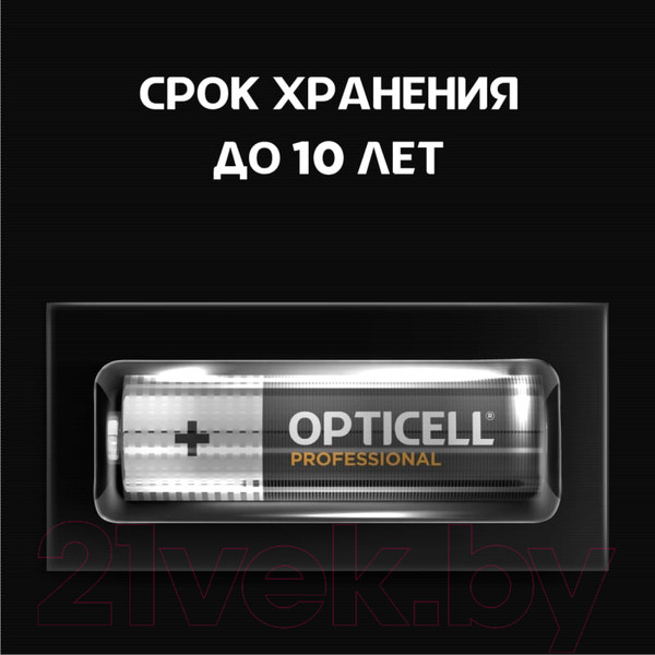 Изображение товара Комплект батареек Opticell Professional AA 5052005 (12шт)