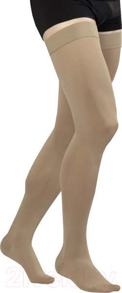 Изображение товара Чулки компрессионные Tonus Elast 0402 Lux 2кк с мыском (р.2/рост 2, песочный)