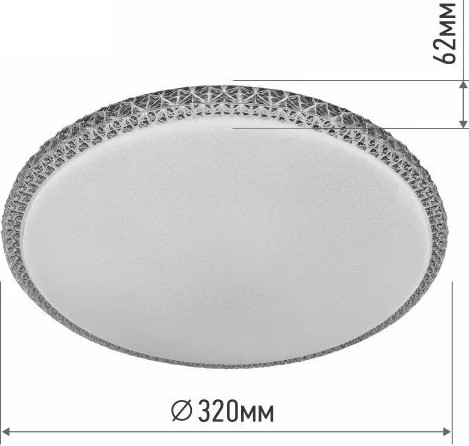 Изображение товара Потолочный светильник INhome Deco Mystery / 4690612051581