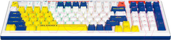 Изображение товара Клавиатура A4Tech Bloody B950 (синий/белый)