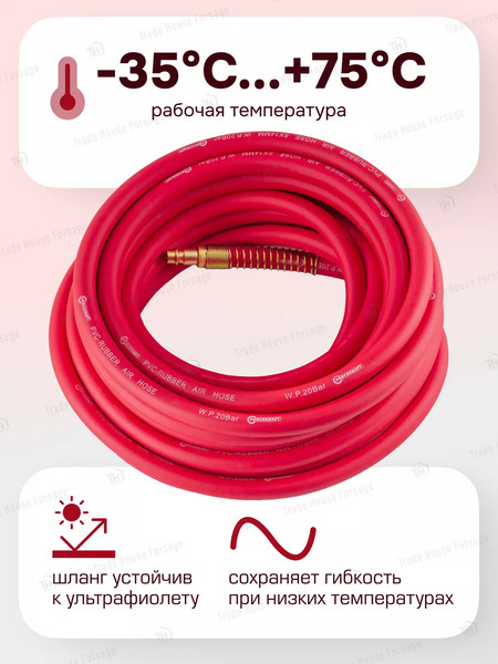 Изображение товара Шланг гидравлический ForceKraft FK-AHF-208(57569)
