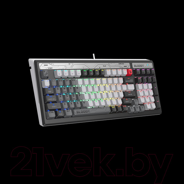 Изображение товара Клавиатура A4Tech Bloody B950 (серый/черный)