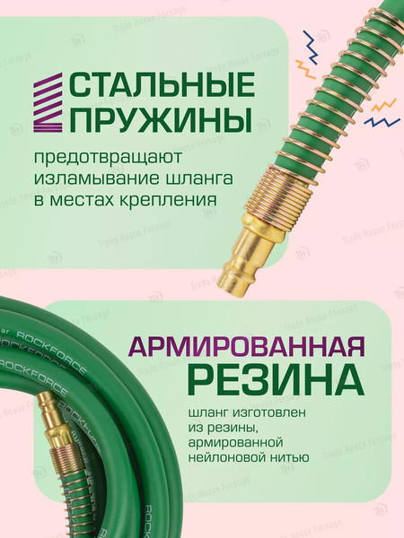 Изображение товара Шланг гидравлический RockForce RF-AHF-058(57585)