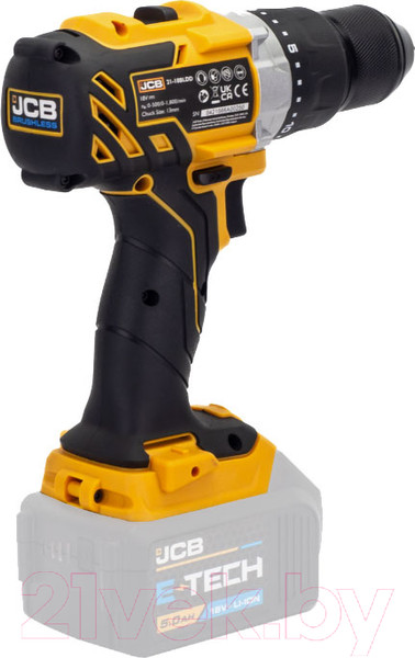 Изображение товара Аккумуляторная дрель-шуруповерт JCB 18BLDD-B-E