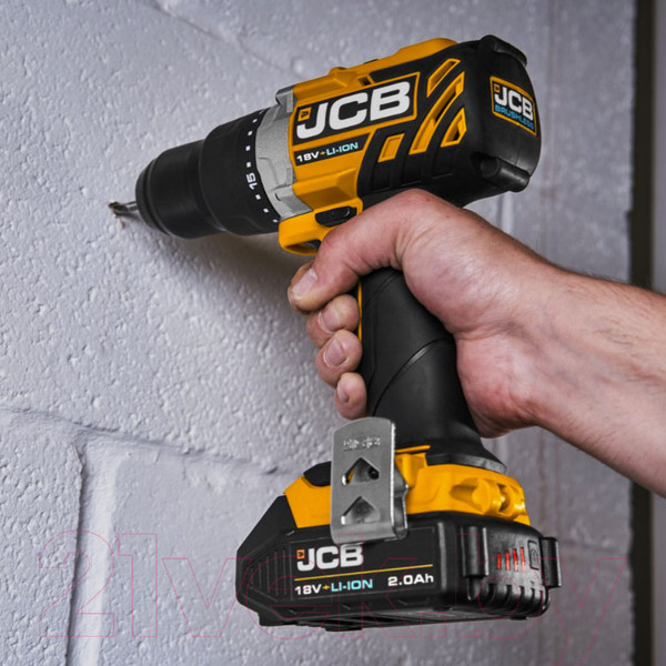 Изображение товара Аккумуляторная дрель-шуруповерт JCB 18BLDD-B-E