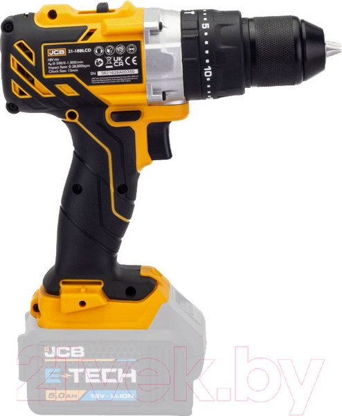 Изображение товара Аккумуляторная дрель-шуруповерт JCB 18BLCD-B-E(57243)
