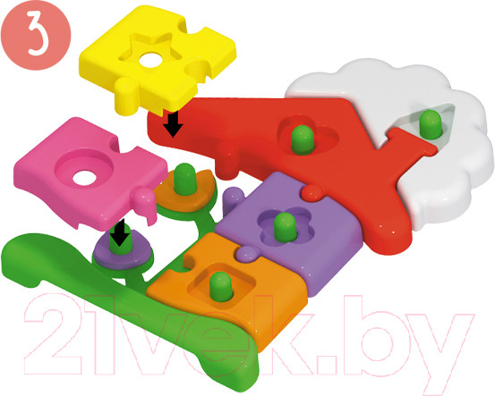 Изображение товара Развивающий игровой набор Stellar Дом / 02176