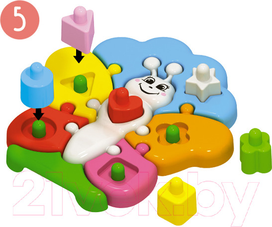 Изображение товара Развивающий игровой набор Stellar Мотылек / 02177