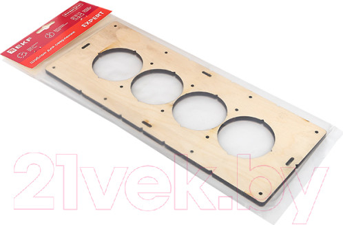 Изображение товара Шаблон разметочный EKF Для подрозетников / sh-d68-4