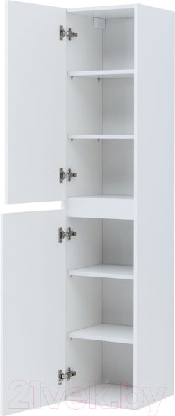 Изображение товара Шкаф-пенал для ванной Aquanet Вега 35 / 329126 (белый глянец)