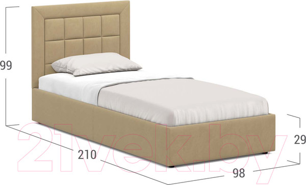 Изображение товара Односпальная кровать Moon Family 1251 / MF004915