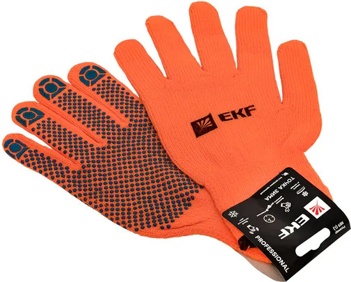 Изображение товара Перчатки защитные EKF Professional Точка Зима / pe7ac-10-pro