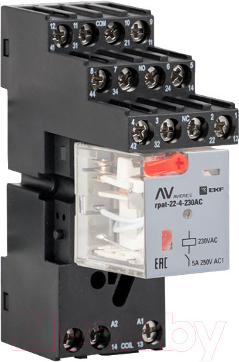 Изображение товара Разъем для реле EKF Averes rm5-22-4