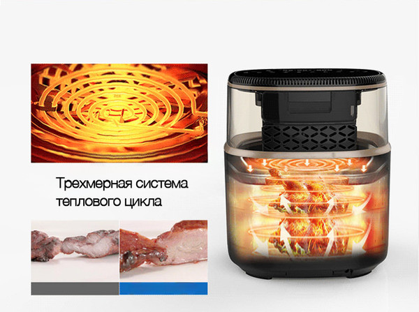 Изображение товара Аэрогриль Leacco Air Fryer AF017 (черный)