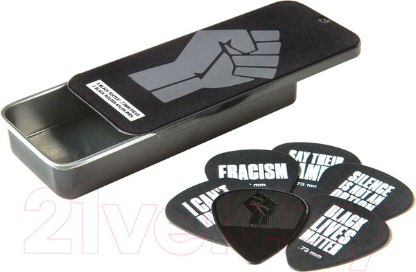 Изображение товара Набор медиаторов Dunlop Manufacturing Black Lives Matter BLMT03